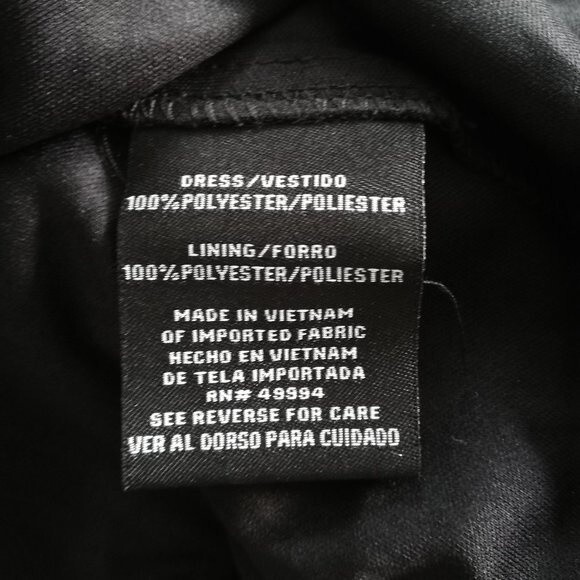 R & M Richards Black and Shite Soutache Midi Dress New with Tags Size 10 - Picture 6 of 10